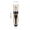 IK Pet Clippers , Rechargeable Cordless Electric Trimmer Grooming Clippers Set